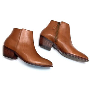 Thursday Boot Co. Womans Boots Brown Leather Ankle Boots Size 9 Handmade